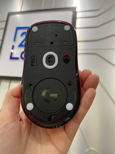 Chuột Logitech Pro X Superlight - Màu hồng - Ngoại hình: 98% - Đã thay feet - FullBox 4