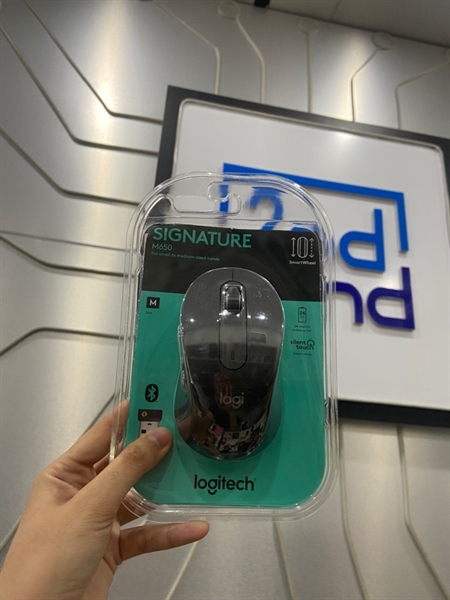 Chuột Logitech Signature M650 - Màu đen - Ngoại hình : 99% - Body
