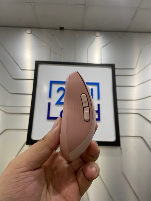 Chuột Logitech Signature M650 - Màu hồng - Ngoại hình: 97.5% - Kèm receiver