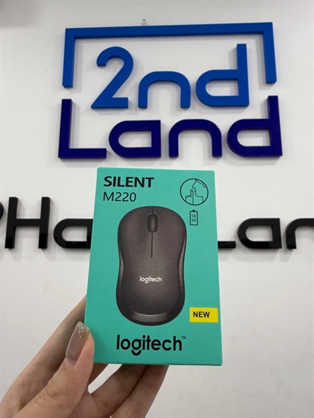 Chuột Logitech Silent M220 - Màu đen - Ngoại hình 98% - Body