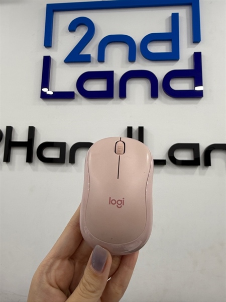 Chuột Logitech Silent Touch M240 - 1 mode bluetooth - Màu hồng - Ngoại hình 98% - Body