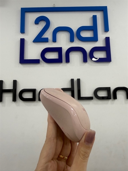 Chuột Logitech Silent touch M240 - Màu hồng - Ngoại hình 97% - loạn con lăn , mất receiver - Body 1
