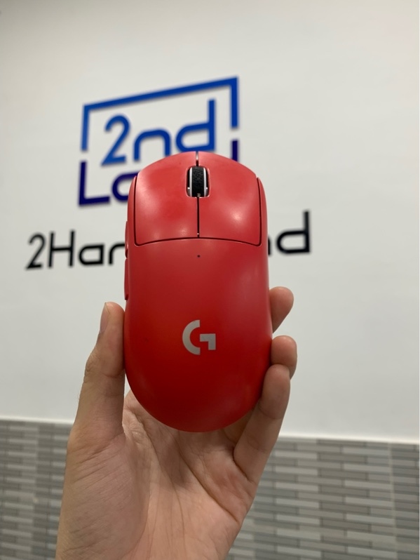 Chuột Logitech Super Light 1 - 2 mode - Màu đỏ - Ngoại hình: 97% - Body