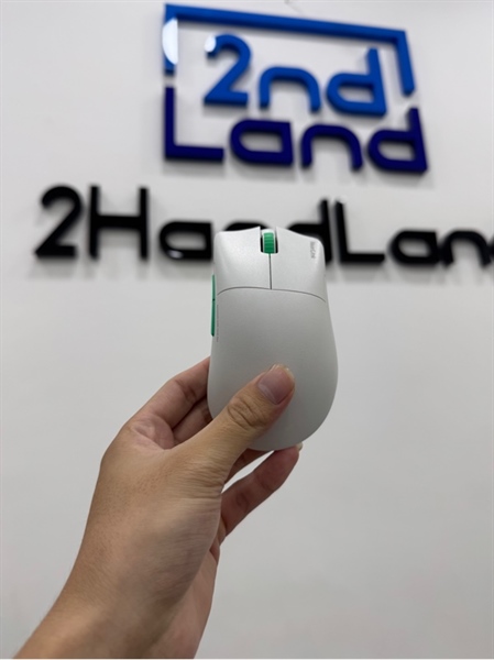 Chuột Machenike L8 Max 4K | Nearlink | 3 Mode - Màu trắng - Ngoại hình 98% - Fullbox