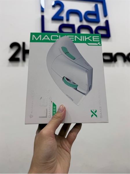 Chuột Machenike L8 Max 4K | Nearlink | 3 Mode - Màu trắng - Ngoại hình 98% - Fullbox 3
