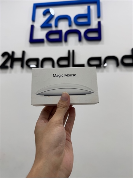 Chuột Magic Mouse 2 - Bản lightning - Màu trắng - Ngoại hình 98% - Fullbox 4