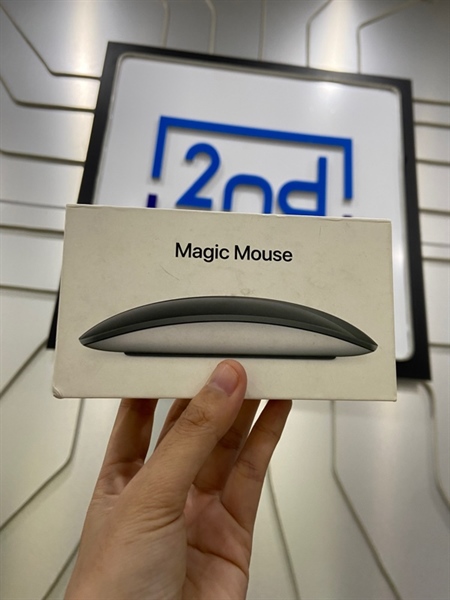 Chuột Magic Mouse 2 Lightning - Màu đen - Ngoại hình: 97% - Kèm Box
