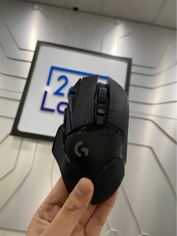 Chuột máy tính gaming không dây Logitech G502 lightspeed - 2 mode ( dây, receiver) - Màu đen - Ngoại hình: 97% - Xước + hơi cũ - Kèm receiver
