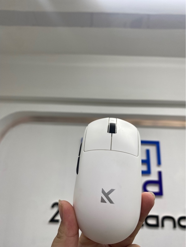 Chuột MCHOSE A7 Pro - 3 mode bluetooth/receiver/dây - Màu trắng - Ngoại hình 98% - Fullbox