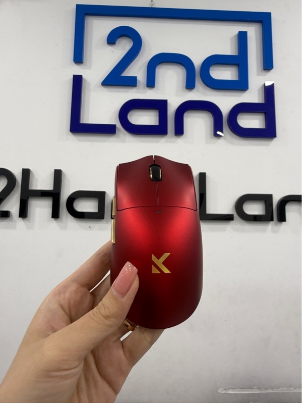 Chuột MCHOSE K7 Ultra - 2 mode - Màu đỏ - Ngoại hình 98% - Kèm túi , box , dongle , receiver