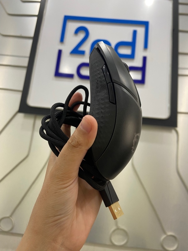 Chuột MSI Clutch GM41 Lightweight V2 - Màu đen - Ngoại hình: 98% - Không có feet - Body 1