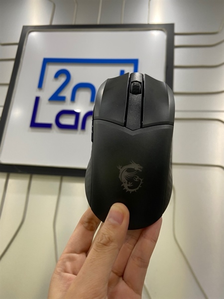 Chuột MSI Clutch GM41 Lightweight Wireless - 2 Mode : dây + 2.4G - Màu đen - Ngoại hình: 99% - Kèm receiver + dongle - Còn bảo hành CellphoneS đến 29/10/2026
