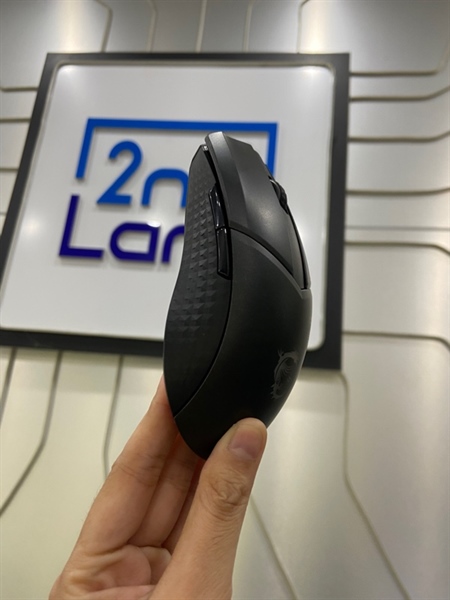 Chuột MSI Clutch GM41 Lightweight Wireless - 2 Mode : dây + 2.4G - Màu đen - Ngoại hình: 99% - Kèm receiver + dongle - Còn bảo hành CellphoneS đến 29/10/2026 1