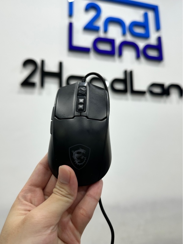 Chuột MSI Force GM100 - 1 mode dây - Màu đen - Ngoại hình 97% - Body