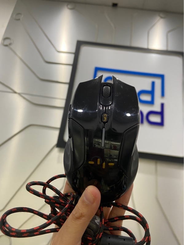 Chuột Newmen G7+ - 1 mode dây kết nối - Màu đen - Ngoại hình: 97% - Body