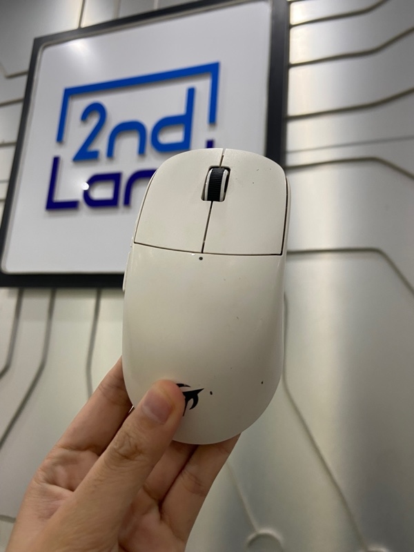 Chuột Ninjutso - Màu trắng - Ngoại hình: 97% - mất receiver - Body