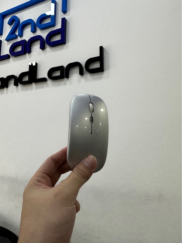 Chuột Noname - 2 mode: Receiver , bluetooth - Màu xám - Ngoại hình 97% - Kèm receiver