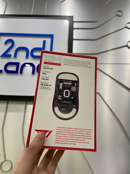 Chuột Pulsan X2 V3 - Size 2 - T1 Edition ULtra Light - Màu đen - Newseal 2