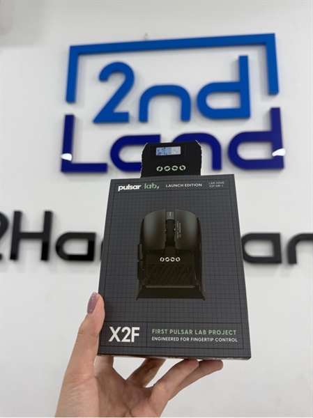 Chuột Pulsar Lab Launch Edition - Màu đen - Ngoại hình 98% - FullBox