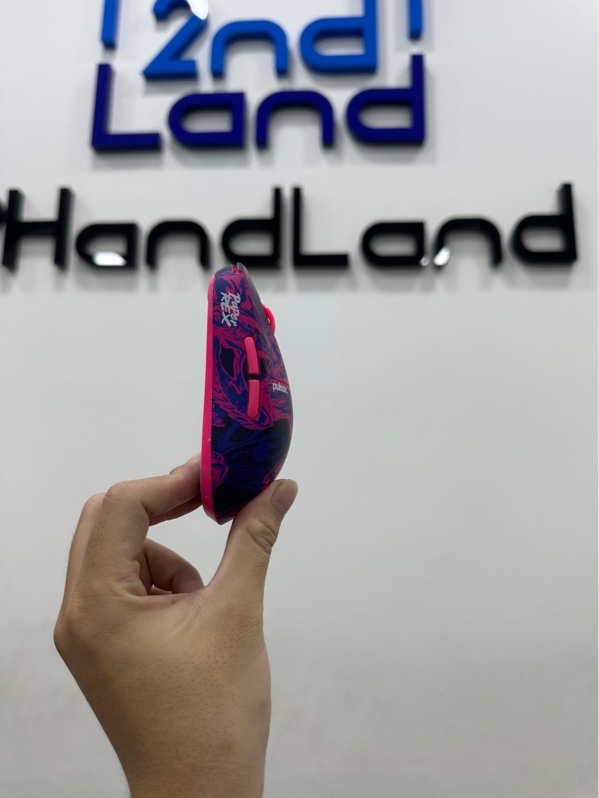 Chuột Pulsar X2 CrazyLight 8K - 2 mode: dây và dongle - Màu xanh hồng - Ngoại hình 97% - Fullbox