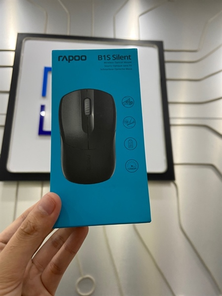 Chuột Rapoo B1S Silent - Màu đen - Ngoại hình: 98% - FullBox