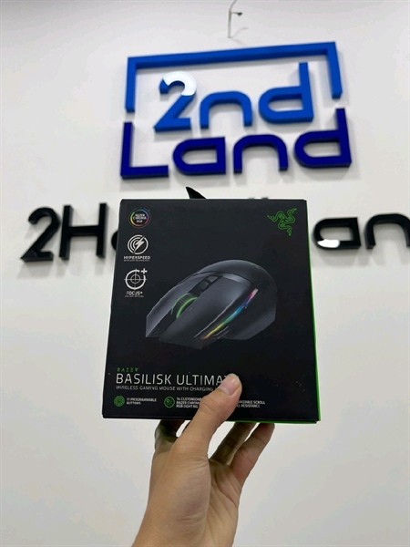 Chuột Razer Basilisk Ultimate RC30-031701 - Màu đen - Ngoại hình 97% - Bao tróc - Fullbox 3