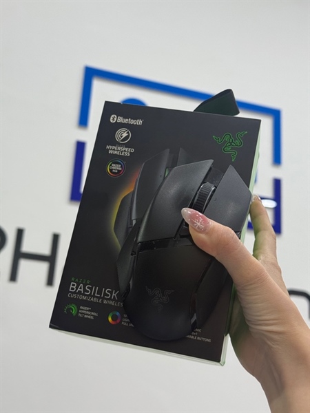 Chuột Razer Basilisk V3 Pro - 3 Mode - Đen - Ngoại hình 98%