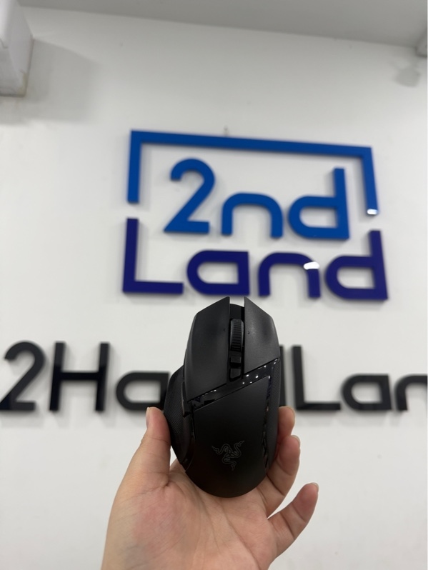 Chuột Razer basilisk V3 pro - 3 mode - Màu đen - Ngoại hình 98% - Kèm 1 receiver