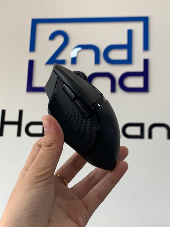 Chuột Razer Basilisk X Hyperspeed - 2 mode 2.4G + bluetooth - Màu đen - Ngoại hình: 96% - Trầy, tróc đệm cao su - Body