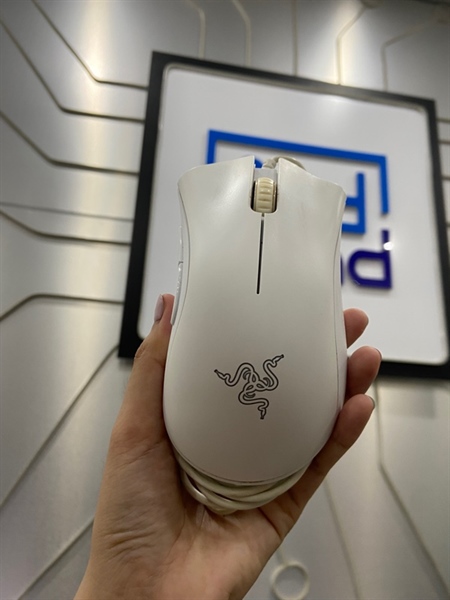 Chuột Razer Deathadder Essential - 1 Mode dây - Màu trắng - Ngoại hình: 97% - Body