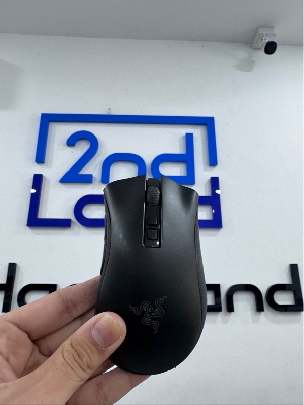 Chuột Razer Deathadder V2 pro - Màu đen - Ngoại hình 96% - Trầy xước, feed mòn, rách hết cao su - Kèm box, kèm dây, receiver, doongle