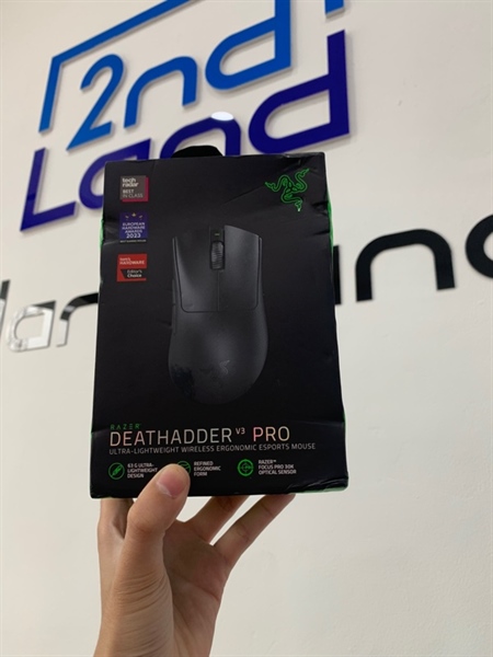 Chuột Razer Deathadder V3 Pro - 2 mode receiver + dây - Màu đen - Ngoại hình: 98% - Fullbox - Còn BH Gear VN