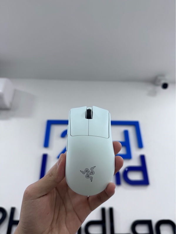 Chuột Razer Deathadder V4 Pro - Màu trắng - Ngoại hình 98% - Fullbox