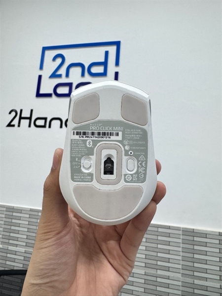 Chuột Razer Pro Click Mini - 2 mode 2.4G + bluetooth - Màu trắng - Ngoại hình 97% - Body 2