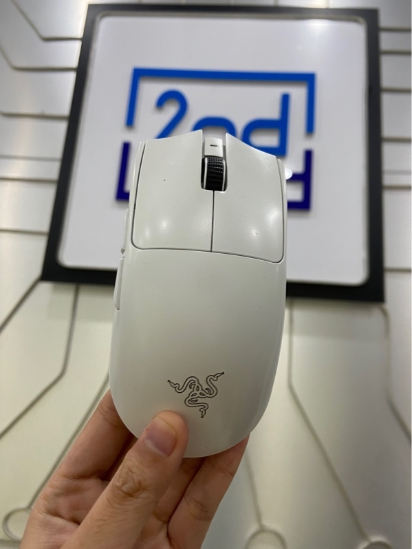 Chuột Razer Viper V3 Pro White Edition - Màu trắng - Ngoại hình: 98% - Mất dongle - Kèm Box