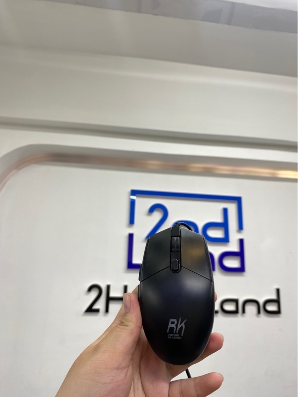 Chuột Royal Kludge RK102 RGB Gaming - Màu đen - Ngoại hình 97% - Body