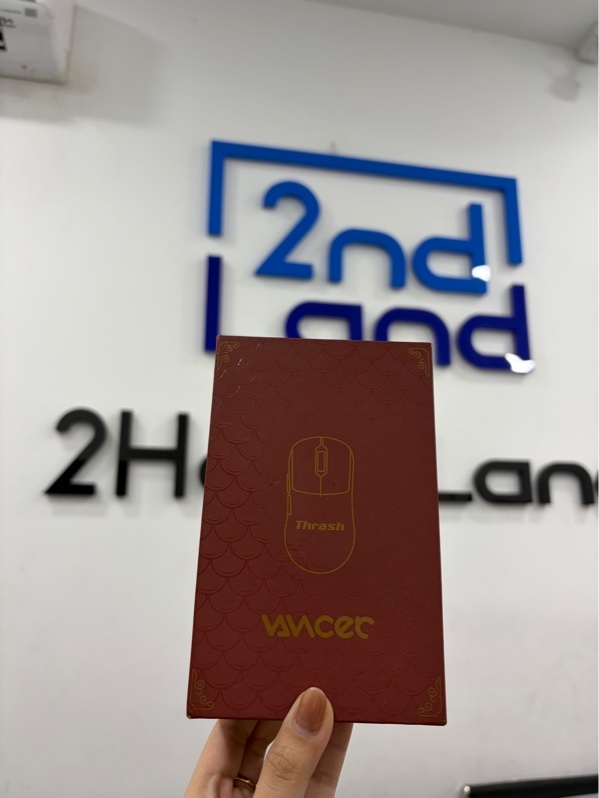 Chuột Vancer Thrash - Mode VA-24-THRASH-04 - 2 mode - Màu đen - Ngoại hình 97% - chuột mòn nhẹ - Kèm box , dongle , dây