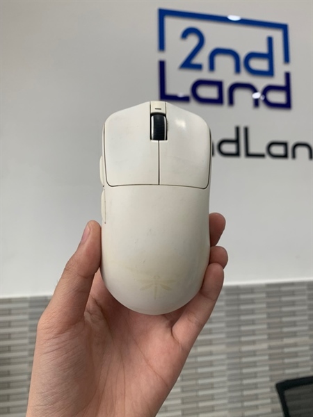 Chuột VGN Dragon Fly F1 Pro Max - 2 mode: 2.4G + dây - Màu trắng - Ngoại hình: 96% - Ố body - Fullbox