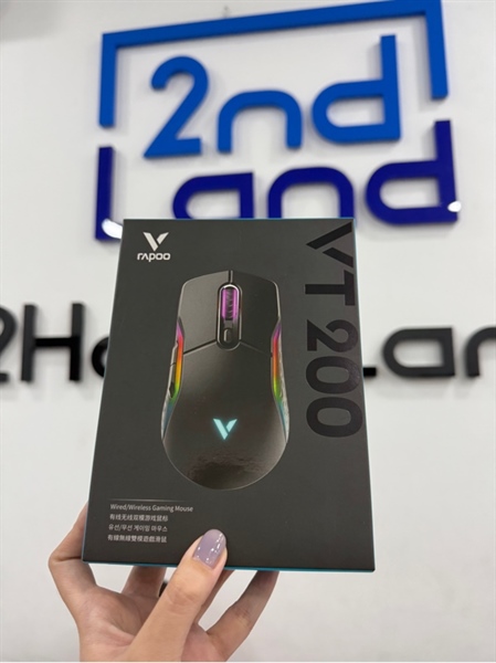 Chuột Wireless Gaming Rapoo VT200 - Màu đen - Ngoại hình 98% - FullBox