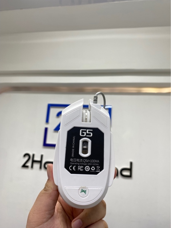 Chuột Yindiao g5 - Màu trắng - Ngoại hình 97% - Body