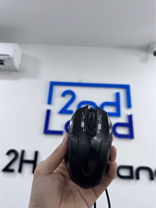 Chuột Zadez Gaming Mouse G610M - 1 mode dây - Màu đen - Ngoại hình 97% - Trầy xước, feet mòn - Body