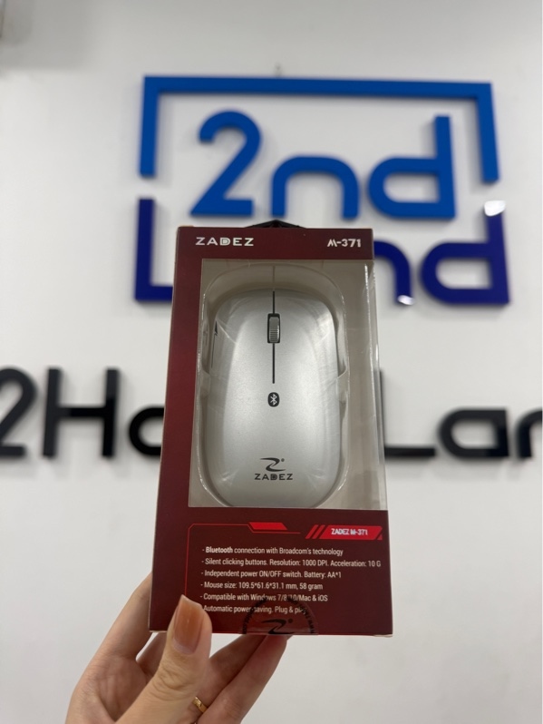 Chuột ZADEZ M-371 - Màu bạc - NewSeal