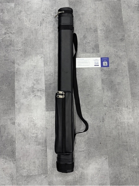 Cơ bida Alline Age ( Chuôi Allin Age, Ngọn Allin A2 Full Carbon ) - Màu đen - Ngoại hình 98% - Kèm túi 2