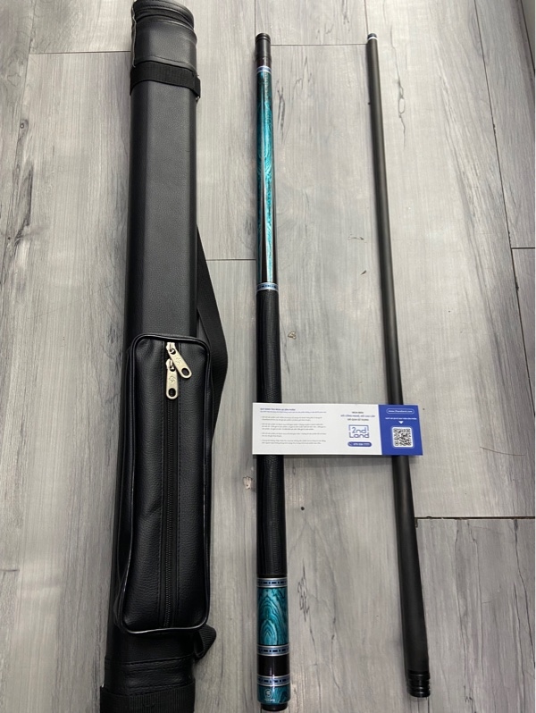 Cơ Bida Dragon Luxury - Màu xanh đen - Ngoại hình: 97% - Kèm Ngọn Carbon