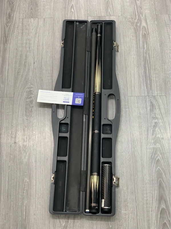 Cơ bida Jflowers JFS30-03F - Carbon Jflowers - Màu đen - Ngoại hình: 98% - Fullbox