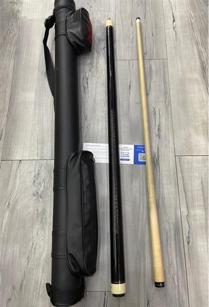 Cơ bida Leadsuper - Màu đen - Ngoại hình: 97% - Ngọn ố, dính lơ - Kèm túi