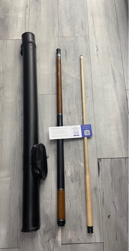 Cơ bida Mit Cues mz22 - Màu nâu - Ngoại hình: 97% - Kèm túi