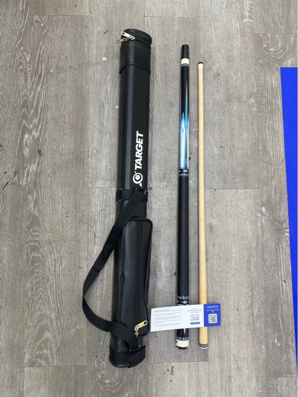 Cơ Bida Rhino RC 23 - Màu đen - Ngoại hình 98% - Kèm thêm ngọn carbon 12.8R, túi