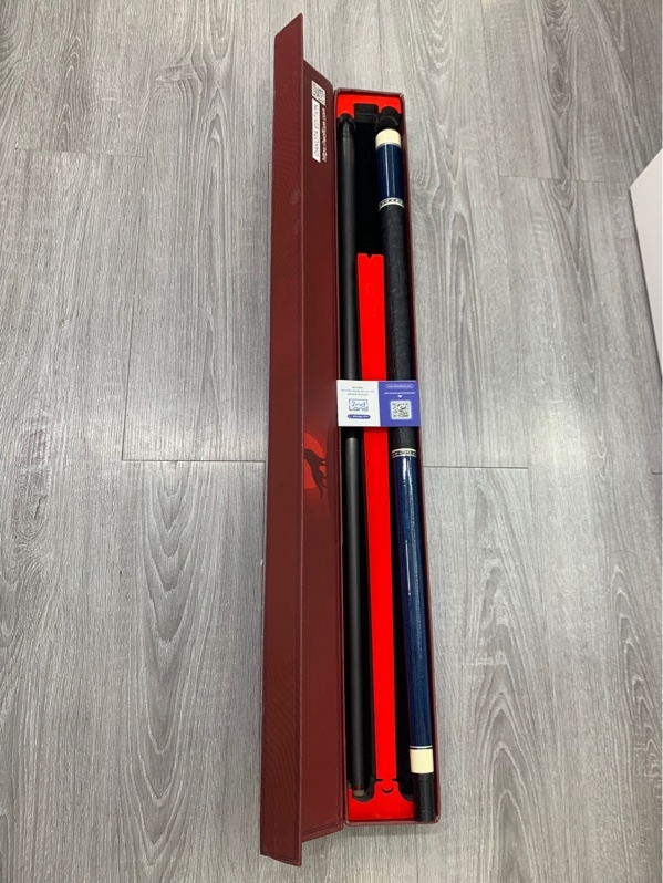 Cơ bida woft TF - Màu đen - Ngoại hình: 98% - Cong chui - Box