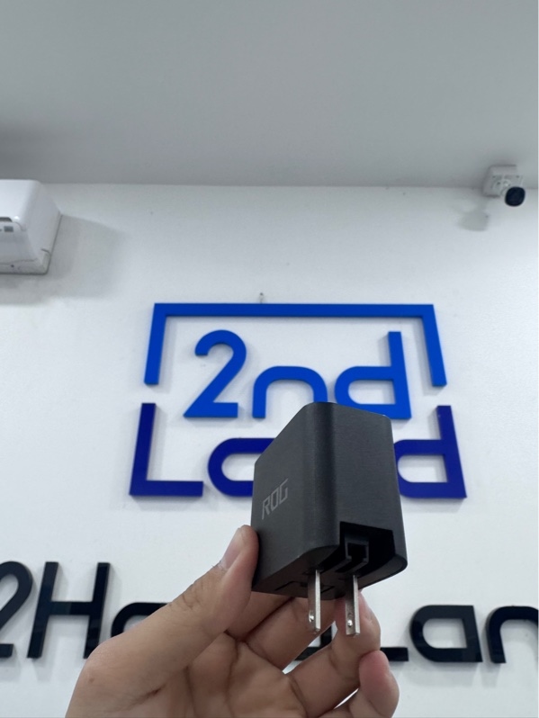 Cốc sạc ASUS ROG Gaming Charger Dock AC65-03 - 65W - Ngoại hình 98 - Thiếu 1 cáp c-c - Kèm box